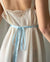 60s Chiffon & Lace Nightgown | M