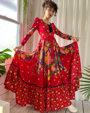 70s Gunne Sax Maxi Dress