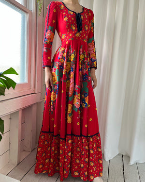 70s Gunne Sax Maxi Dress