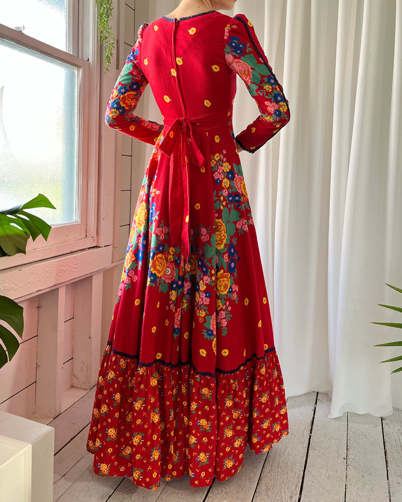70s Gunne Sax Maxi Dress