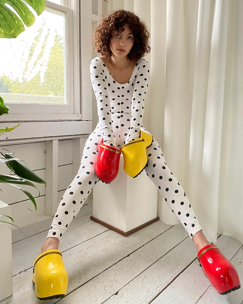 80s Betsey Johnson Catsuit | XS