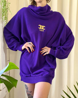 80s Bootleg Chanel Sweater - Lucky Vintage