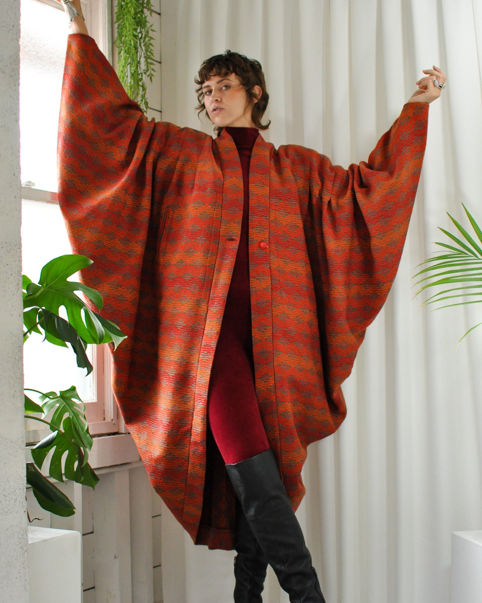 80s Cocoon Coat | M-L