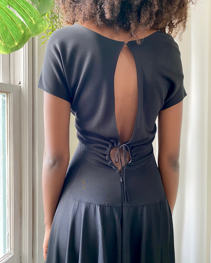 90s Alaia Cut-Out Dress | XS-S