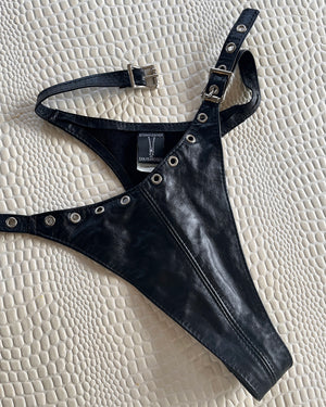 90s Stormy Leather Thong