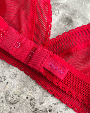 90s DKNY Red Bralette