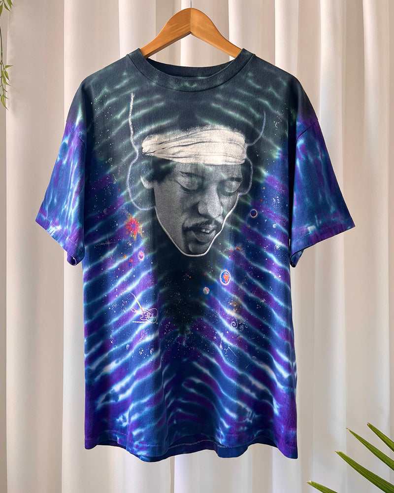 90s Jimi Hendrix Tie Dye T-Shirt | L-XL
