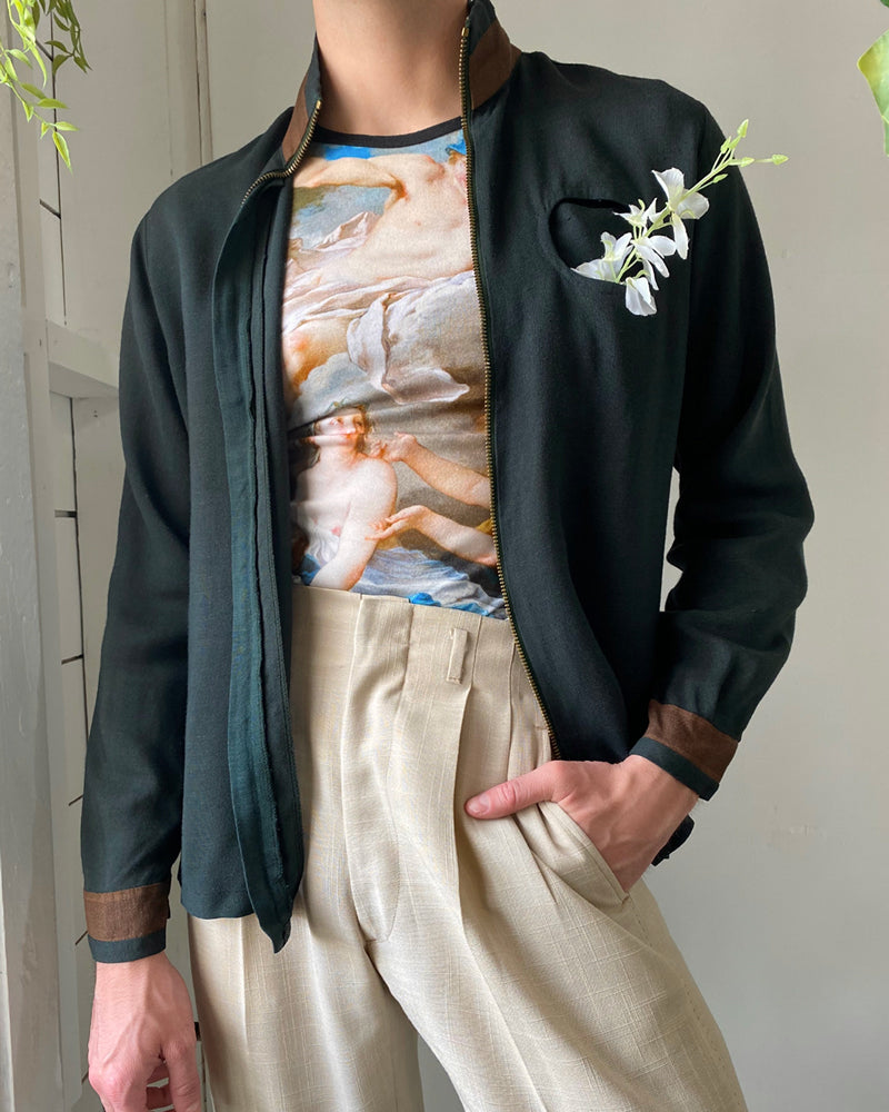 90s Pierre Cardin Linen Jacket