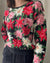 80s Poinsettias Sweater | S-L