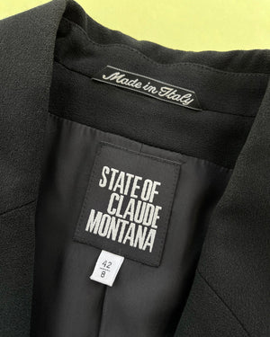 90s Claude Montana Skirt Suit
