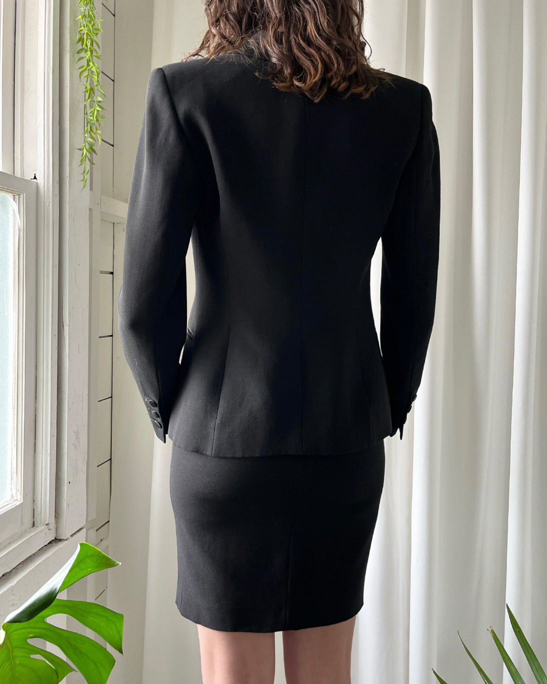 90s Claude Montana Skirt Suit