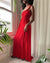 90s One Shoulder Valentino Silk Gown