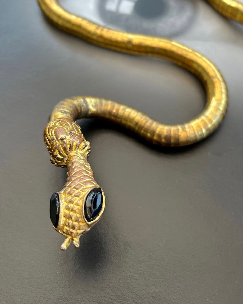 Vintage Snake Collar Necklace