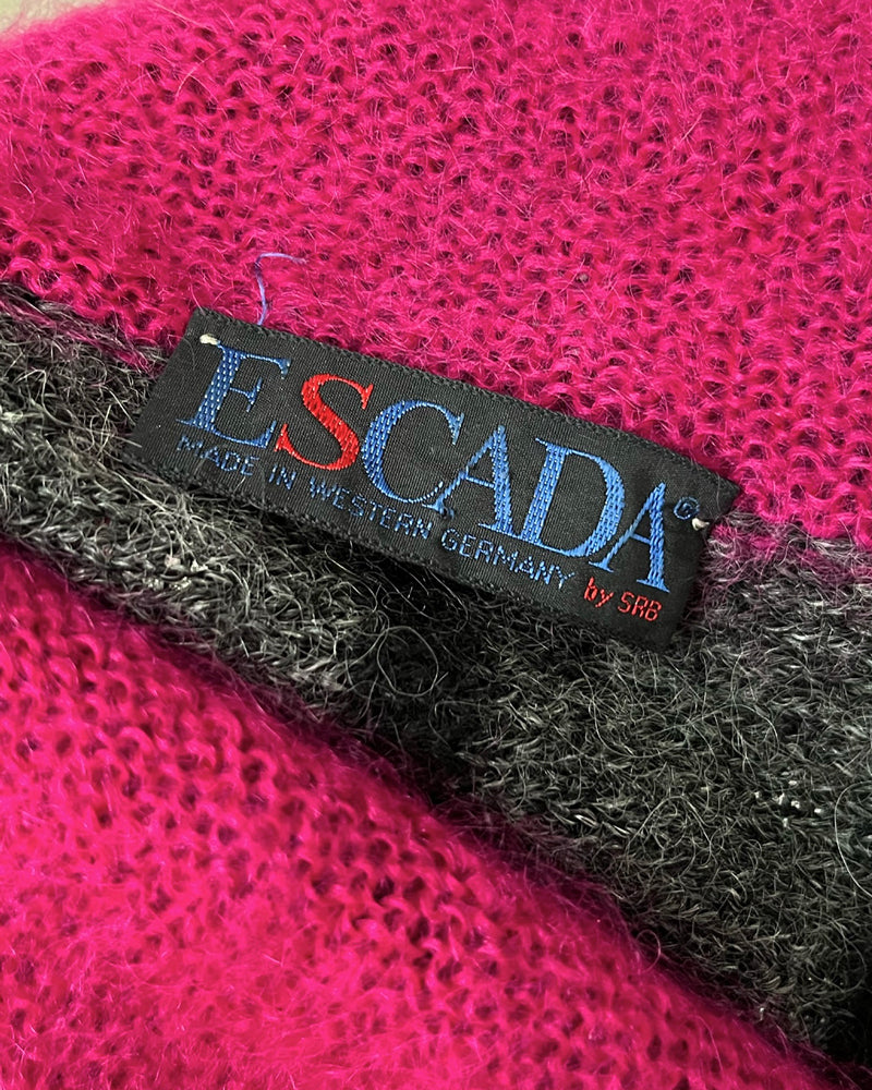 80s Escada Alpaca Sweater | S-M