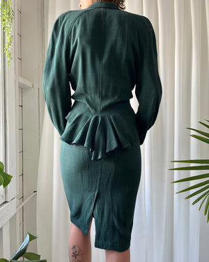 80s Karen Alexander Skirt Suit