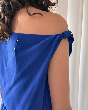 Margiela Replica Off The Shoulder Dress