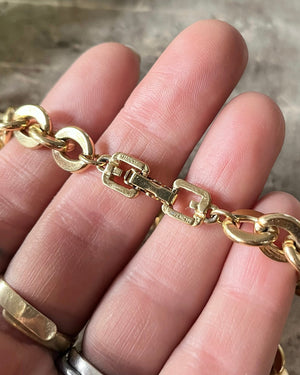 80s Givenchy Gold Chain Necklace