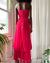 60s Sophie Gimbel Silk Gown | XS