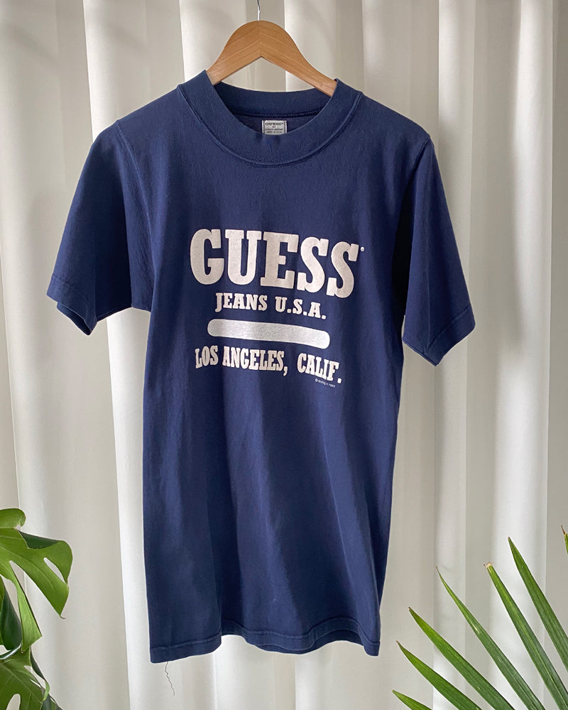 Guess Logo Print T-Shirt - Lucky