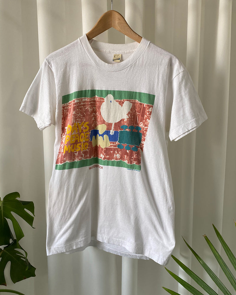 Lucky Vintage 80s Woodstock 20th Anniversary T-Shirt