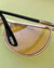 Tom Ford Rose Gold Wrap Sunglasses